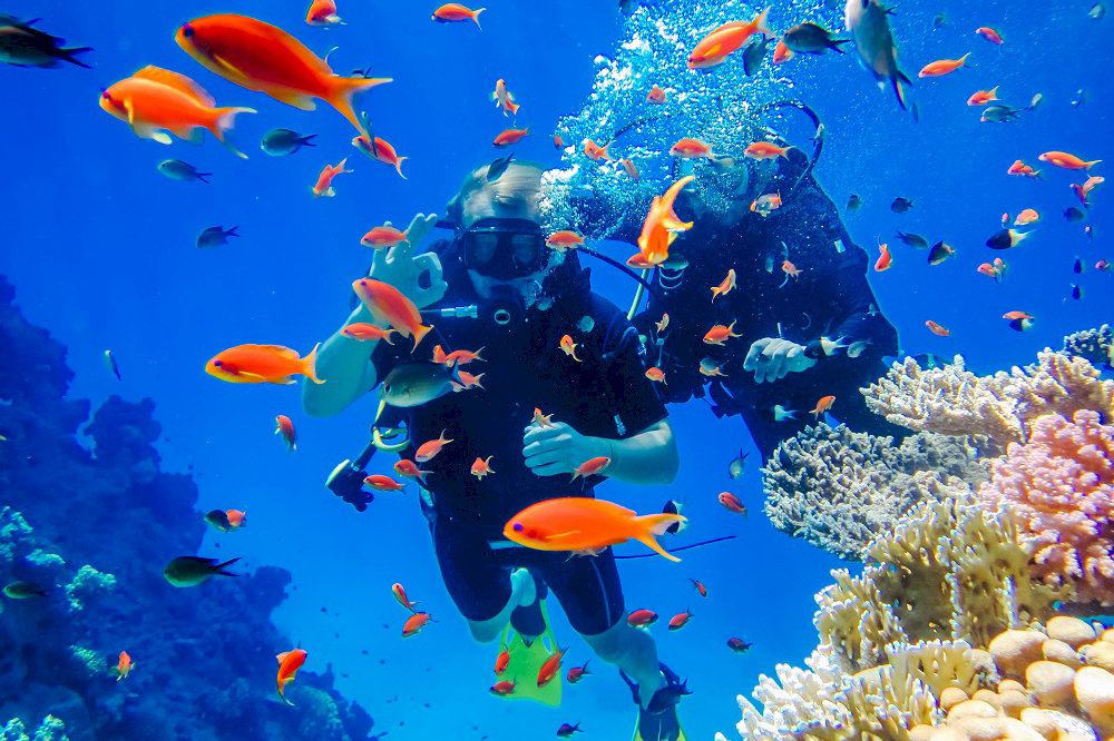 Bai Ran is a hidden gem ideal for swimming and snorkeling among vibrant coral reefs